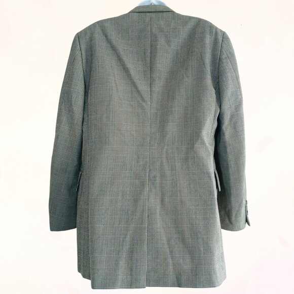 Hart Schaffner Marx Baskin Classic Pure Virgin Wool Men 3Piece Plaid Blazer Suit - Picture 2 of 16